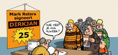 Stripfiguur Dirkjan is jarig: 'Met alleen woordgrappen en kabouters houd je het geen 25 albums vol’
