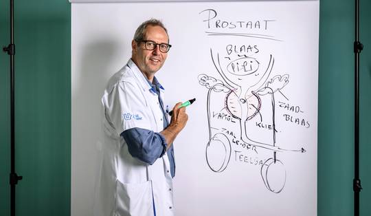 Uroloog Piet Hoebeke over de prostaat: ‘Masturbatie heeft veel positieve effecten’