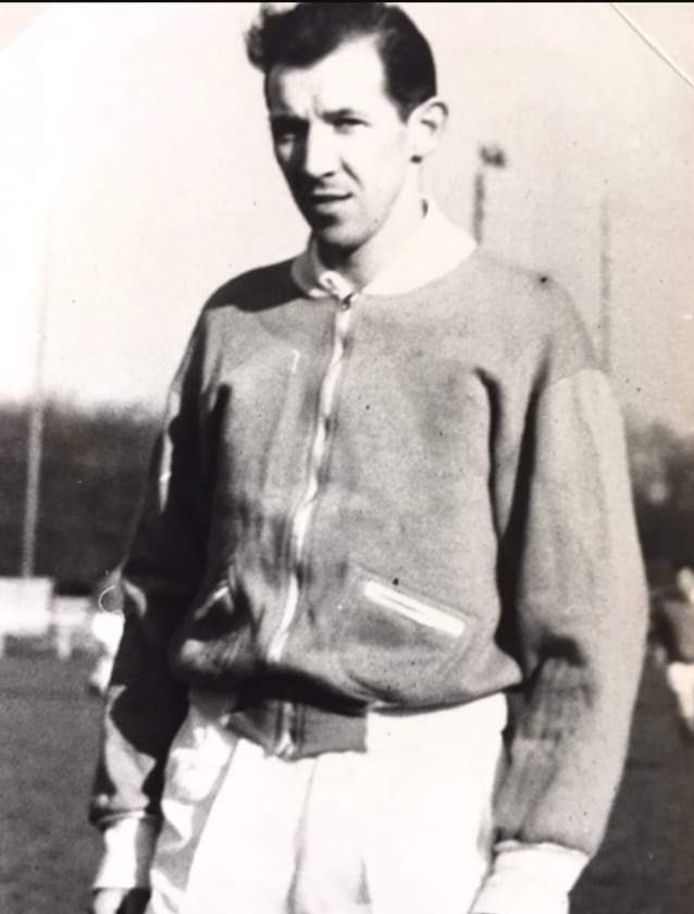 Frans Boury tijdens zijn voetbalcarrière bij Sv Wevelgem City