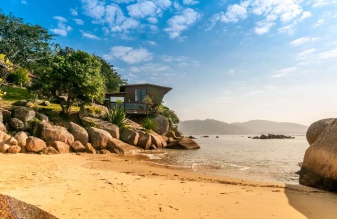 Cette villa, située à Santa Catarina, au Brésil, a été “favorisée” plus de 275.850 fois en 2019.