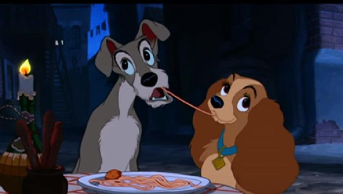 La Belle Et Le Clochard Scène Spaghetti Des spaghettis d'un mètre pour la Saint-Valentin: l'idée belge sympa