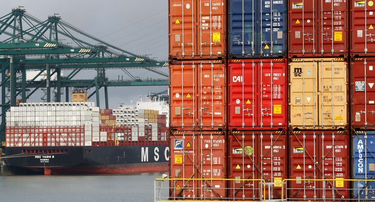 De Antwerpse haven. Beeld EPA