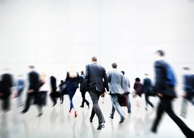 Voetgangers houden graag 75 cm afstand om niet te botsen