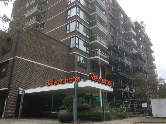 Het voormalige Belvoir Hotel in Nijmegen wordt omgebouwd tot huurappartementen.