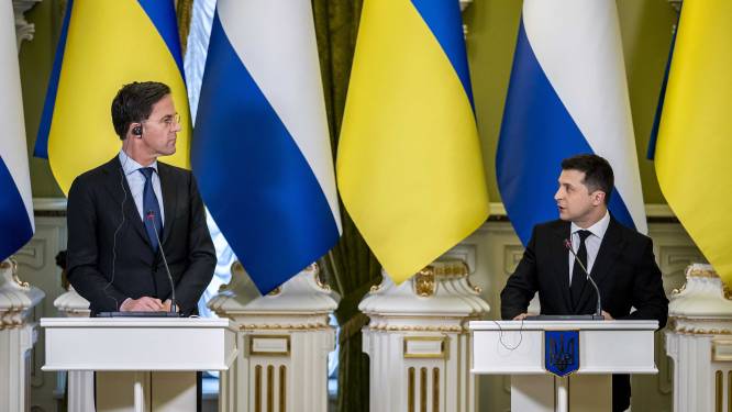 Rutte tóch welkom bij toespraak Zelenski, maar niet in kabinetsvak