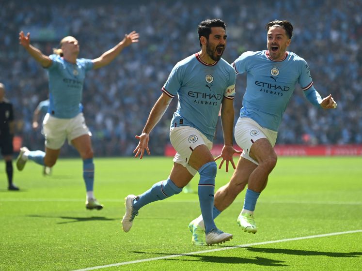 Wauw! Gündoğan zet City al na 13 seconden op voorsprong met prachtige volley in FA Cup-finale