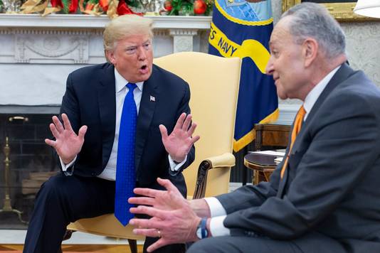 Donald Trump et Chuck Schumer