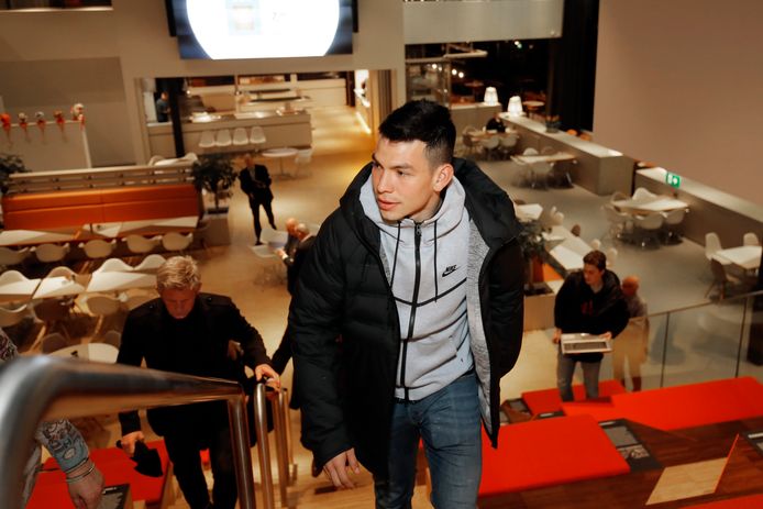 PSV-er Hirving Lozano in Zeist.