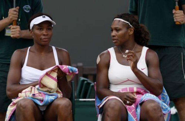 Venus (L) en Serena Williams. ANP Beeld 