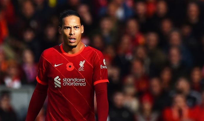 Virgil van Dijk loopt met Liverpool tegen duur puntenverlies op.