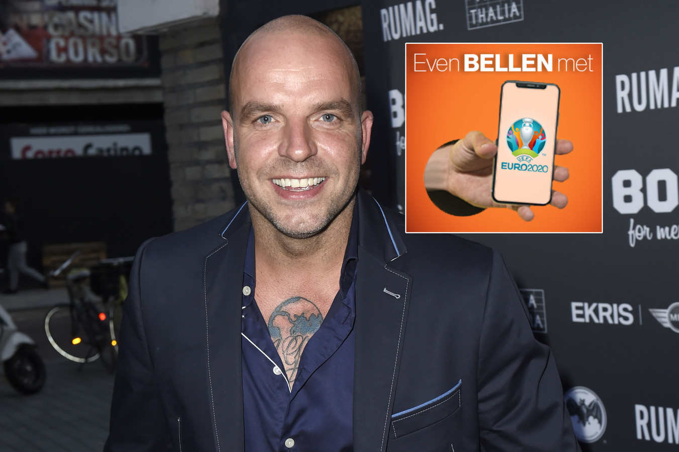 Andy van der Meijde over het EK ‘Nederland Italië wordt de finale’ Foto tubantia.nl