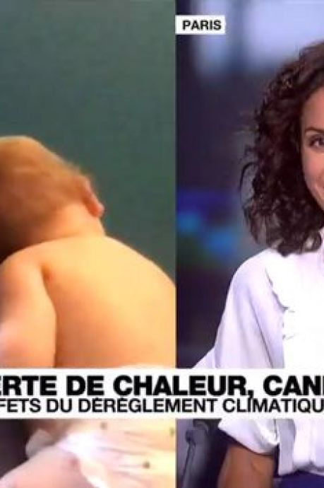 François Gemenne intervient en direct... avec son bébé dans les bras 