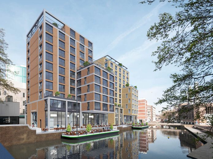 Zo komt de nieuwbouw aan de Westewagenstraat in Rotterdam er uit te zien.