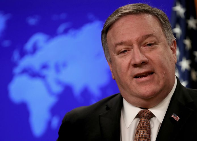 Buitenlandminister Mike Pompeo.
