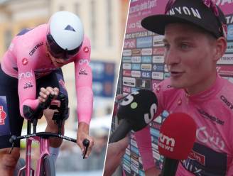 “Vooraf had ik hiervoor getekend”: indrukwekkende Van der Poel behoudt leiderstrui na korte tijdrit in Giro, zege is voor Simon Yates