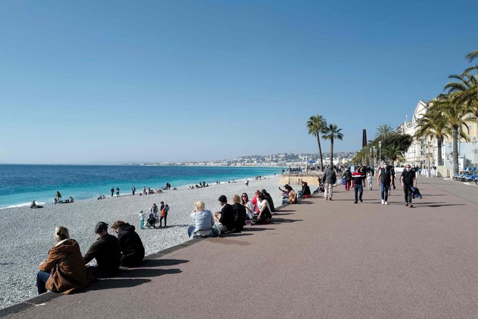 Illustratiebeeld. Het ongeval vond plaats op de boulevard ‘Promenade des Anglais’ in Nice.