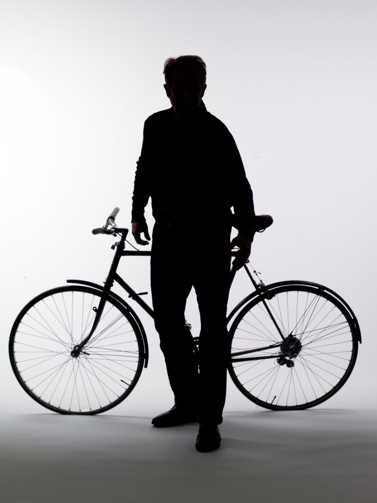 In april 2010 deed John Schoorl mee aan de Amstel Gold Race.  Beeld Eva Roefs