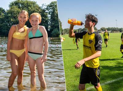 West-Brabant zucht onder de hitte: ‘Het is zo warm, iedereen gaat naar zee’