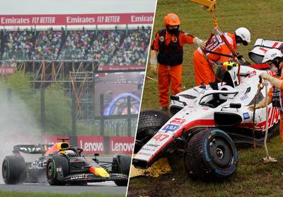 LIVE F1. Alonso kan beste om met Japanse regen, Verstappen zesde - Schumacher maakt brokken