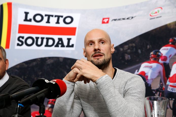 Tom Boonen  in dienst van Lotto Soudal.