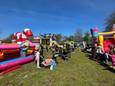 Tijdens het springkastelenfestival kunnen kinderen zich uitleven op meer dan 30 attracties.