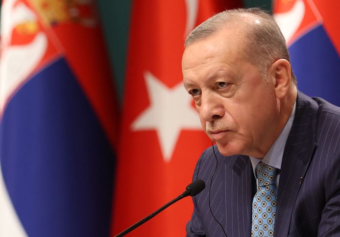 President Recep Tayyip Erdogan heeft sinds 2019 al drie centralebankpresidenten ontslagen.