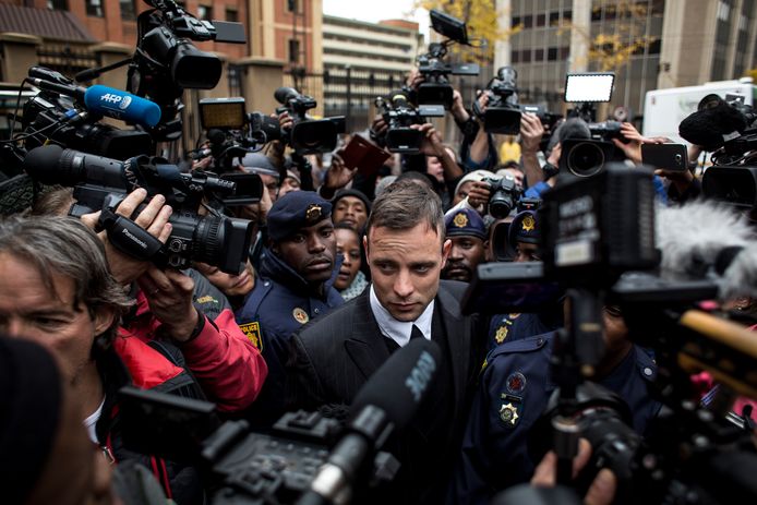 The Life and Trials of Oscar Pistorius - DOCU - (USA - 2020) - Caption: Oscar Pistorius