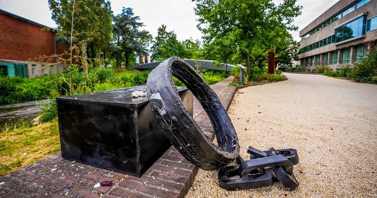 Kunstenaar Tommy reageert op vernieling Eindhovens Keti Koti