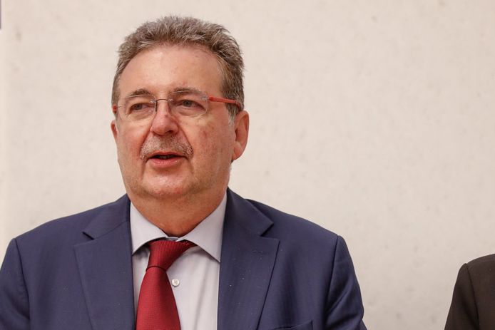 Rudi Vervoort, ministre-président bruxellois (PS).