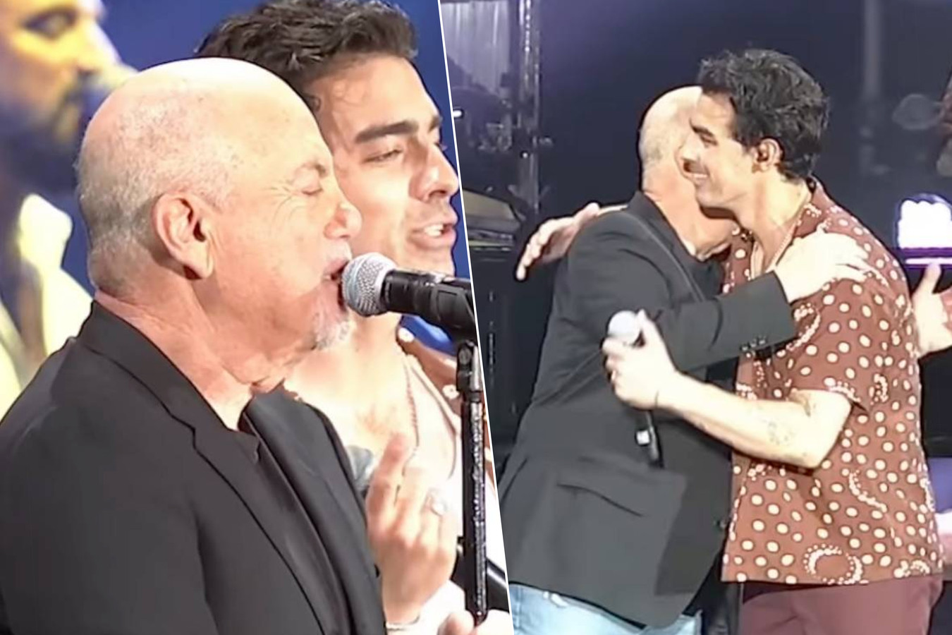 Joe Jonas geeft verrassingsoptreden tijdens concert van Billy Joel