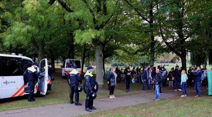 Demonstratie Den Bosch tegen coronaspoedwet