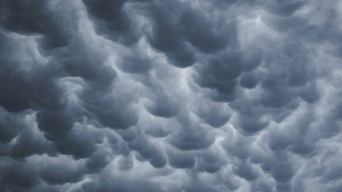 Bewolking in Lokeren vanochtend