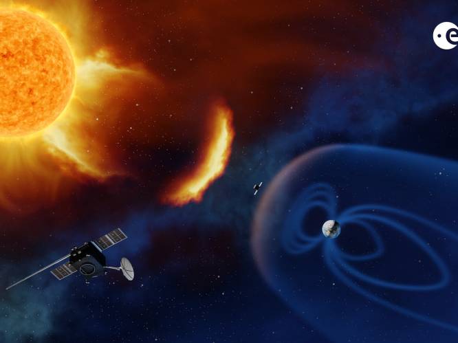 Een stad zonder stroom, een verstoorde gps of ziek van straling: nieuwste satelliet beschermt ons tegen zonnestormen