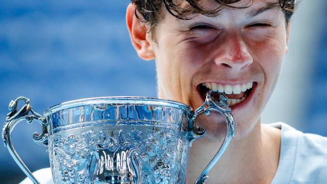 Het wapen van Australian Open-winnaar Alexander Blockx (17) : “Al heel mijn leven gewerkt op forehand”