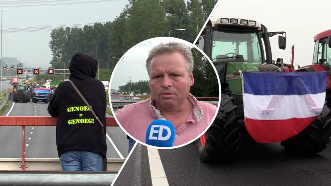 Boze boeren blokkeren de A2: 'We moeten 50 procent inleveren’