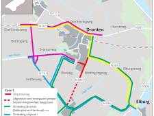 Start aanleg nieuwe rotonde Biddingringweg - Dronterweg in Dronten