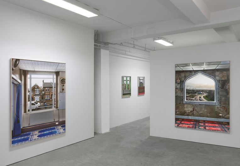 Marwan Bassiouni, ‘New British Views’. Beeld Gert Jan van Rooij/Galerie Dürst Britt & Mayhew