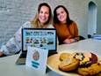 Judith van Willigen (32) en Madelon Zegelaar (32) verkopen zelfgebakken veganistische koeken via Koeckie.nl.
