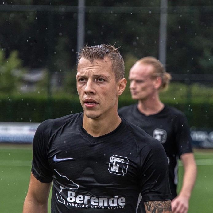 Joey Klaassen kwam twee keer tot scoren voor Tivoli tegen WEC.