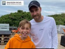 De eerste foto sinds zijn operatie: Christian Eriksen maakt even tijd vrij voor jonge fan