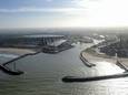De havengeul van Oostende.