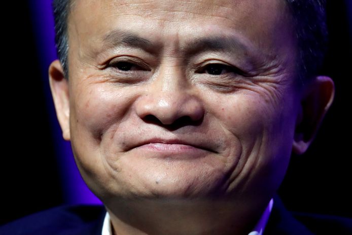 Multimiljardair Jack Ma, de topman van het Chinese webwinkelconcern Alibaba