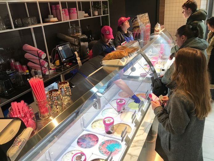 Baskin-Robbins opende vorig jaar maart de deuren