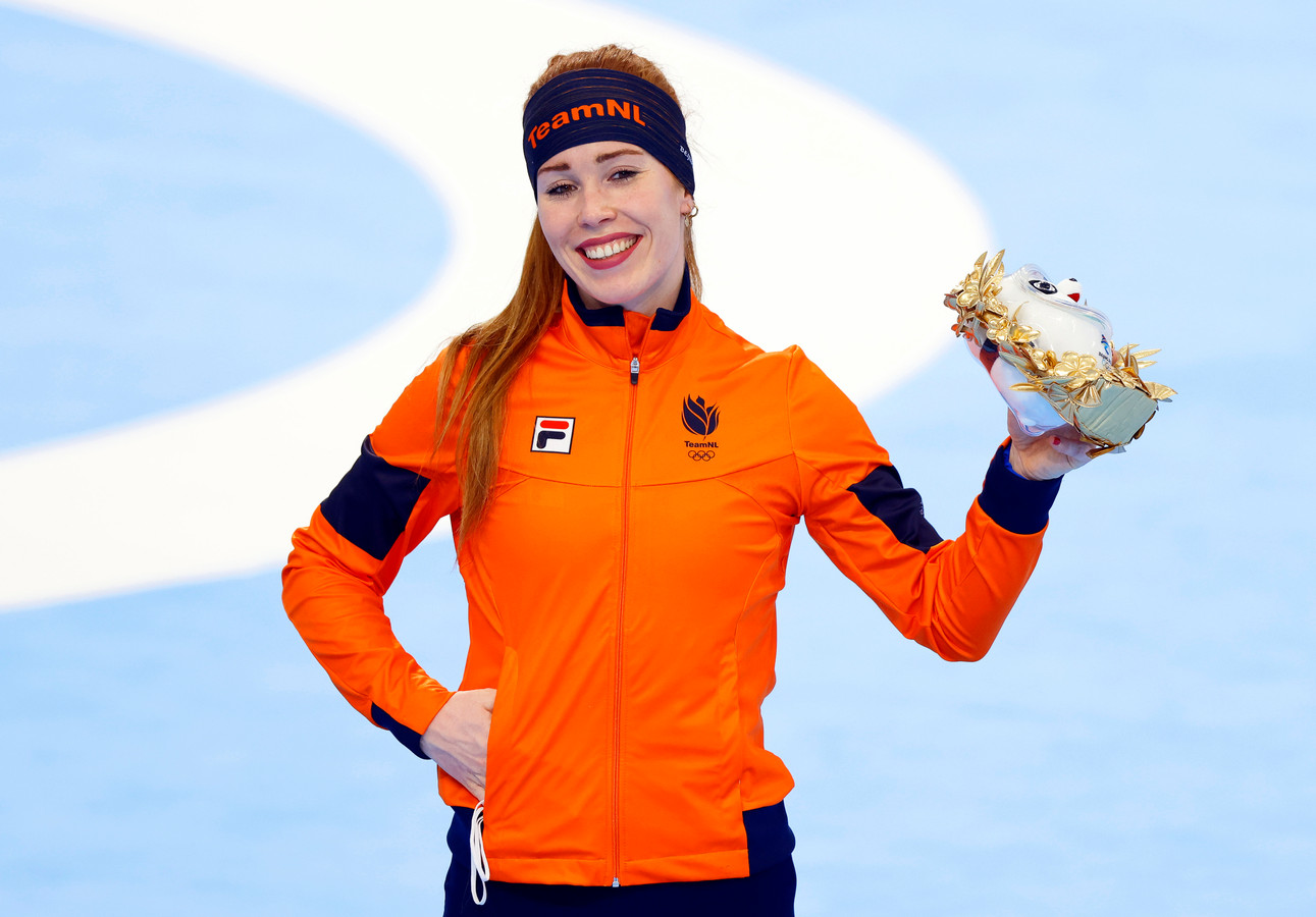 de Jong in de schaduw van Ireen Wüst naar brons ‘Ik kijk