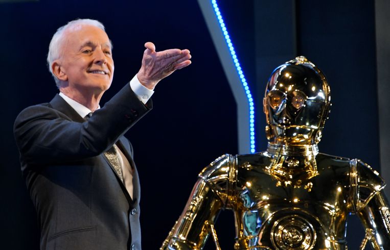 Daniels: “Grappig toch, dat zoveel generaties hun eigen herinnering hebben aan C-3PO?” Beeld Photo News