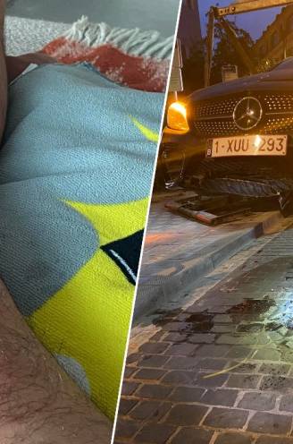 Marnix (46) belandt in het ziekenhuis nadat een inzinkbare paal zijn auto doorboort in Brussel: “Het scheelde niet veel of ik was er niet meer”