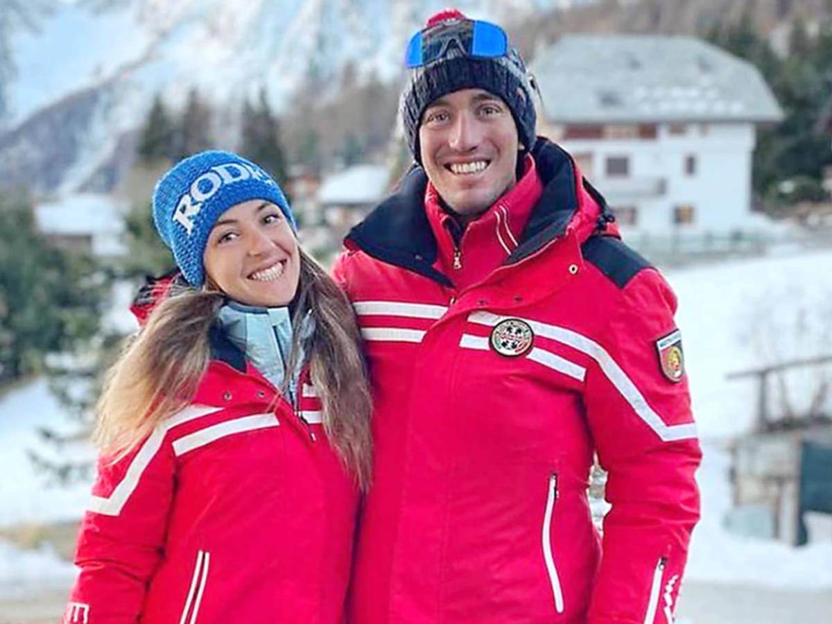 Tragisch ongeluk: Italiaanse topskiër (28) en vriendin (26) komen om het  leven na val van 700 meter tijdens bergbeklimmen | Buitenland | hln.be