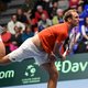 Stunt van opgebloeide De Bakker geeft Davis Cupteam nog hoop