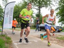 Eíndelijk was er weer een hardloopwedstrijd in Nijkerk: ‘Ik probeer met hangen en wurgen te finishen’