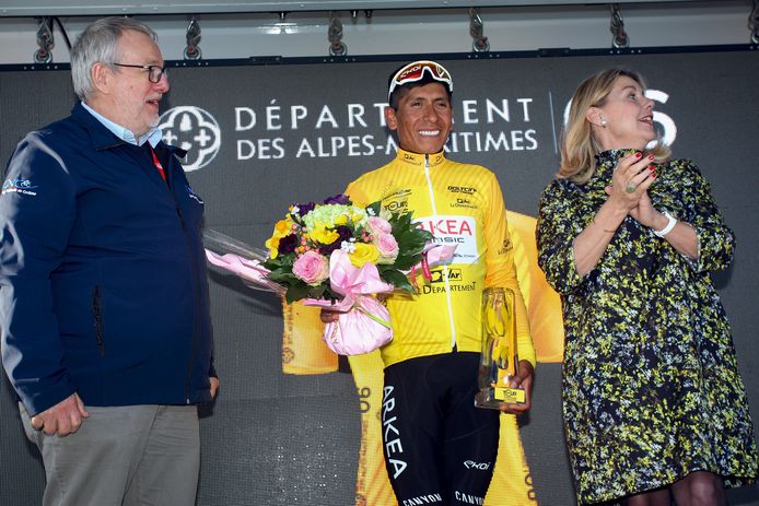 Nairo Quintana eindwinnaar van de Ronde van de Haut-Var.
